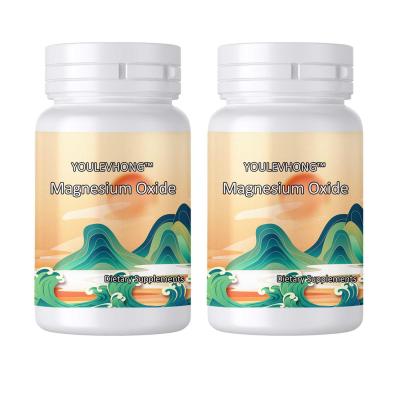 China Gluten Free Magnesium Oxide Supplement 100 Capsules for sale