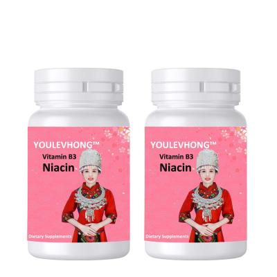 China No hay sabores artificiales Vitamina B3 Niacina Suplementos para el rendimiento Suplemento dietético Salud natural Productos de belleza Suplementos vitamínicos Popuplar Presión arterial, cerebro y memoria, colesterol en venta