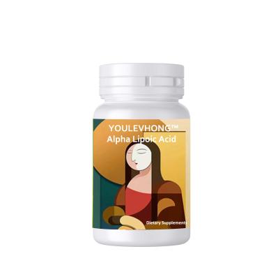 China Algemene gezondheid Alfa-liponzuur 600 mg Glutenvrij Natuurlijke gezondheid Schoonheid Voedingssupplement Te koop