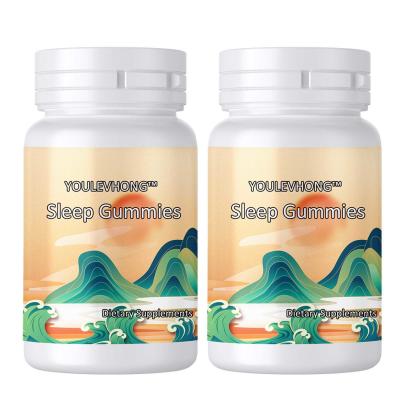 China Suplementos de melatonina para dormir Goma 60 Vegano sabor a bayas naturales para adultos durmiendo mucho tiempo en venta