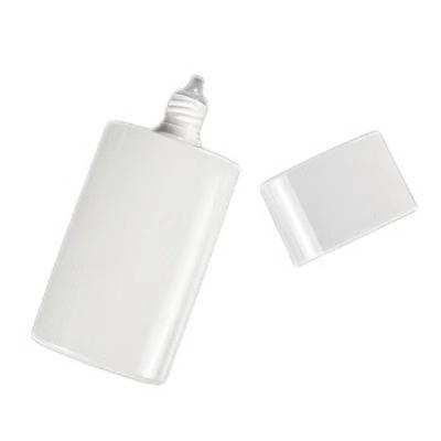 China BEAUTY pe luxury white plastic lotion cream lotion 50g 50ml airless pump bottle for skin care packaging for sale