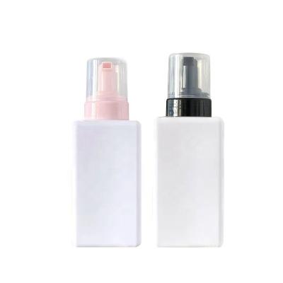 China BEAUTY PACKAGING Cosmetic PET Foam Plastic White Small Bottles Packaging Foaming Pump Soap Bottle For Shampoo 250ml 450ml for sale