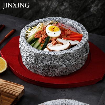 China Best viable wholesale goods using natural simple korean stone hot bowl natural stone bowls for sale