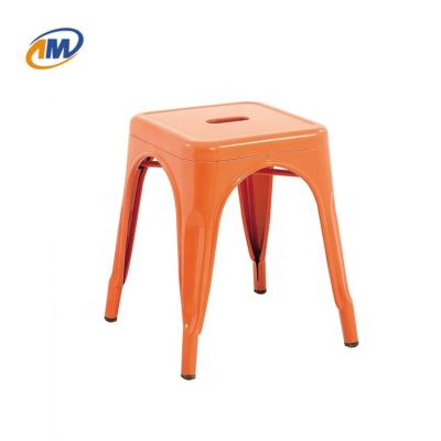 China Industrial Metal Stools Industrial Design Customized Colors Short Stools For Kids Indoor Dining Chair for sale