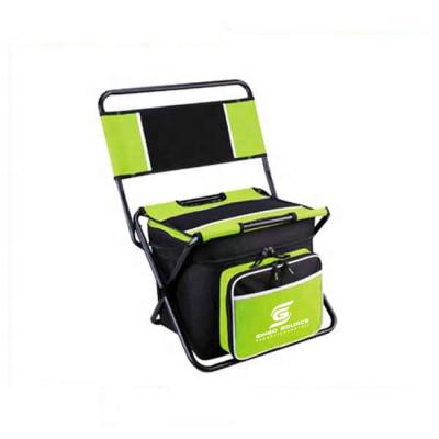 China High Quality Waterproof Foldable Gym Beach Golf Promotion Cooler Bag For Beer Double Folding Chair With Cooler for sale