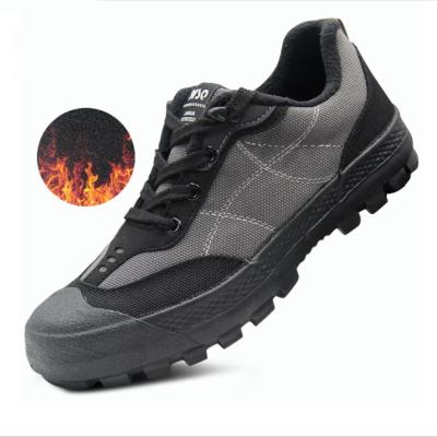 China Cushioning Winter Mens Plush Warm Shoes Low Top Non Slip Rubber Outdoor Shoes Rise Warm Shoes for sale