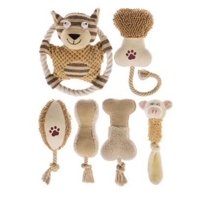 China 2021Amazing New Viable Hot Wholesale Designer Customized Plush Cotton Rope Chew Little Live Pet Toys for sale