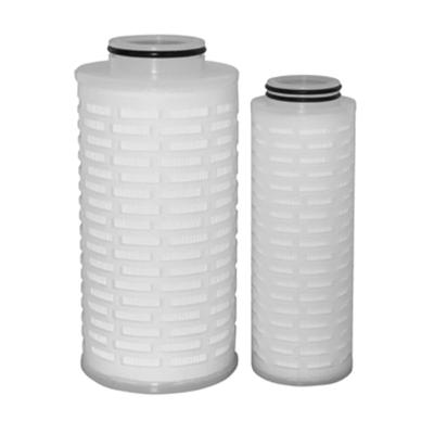 China Filtration 2023 new product professional custom fold DOE joggle pleated filter cartridge for sale