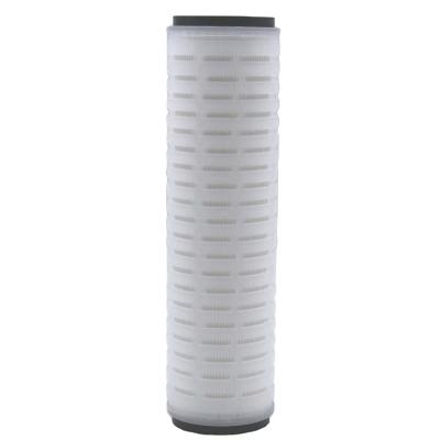 China Filtration Folding Pleated Filter Cartridge With Absolute Filtration Efficiency For Wine Clarification for sale