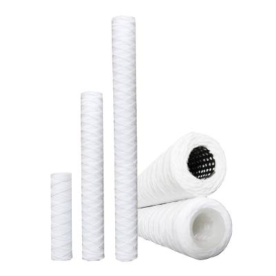 China Filtration water filter cartridge 20 inch string wound filter cartridge housing for machine for sale