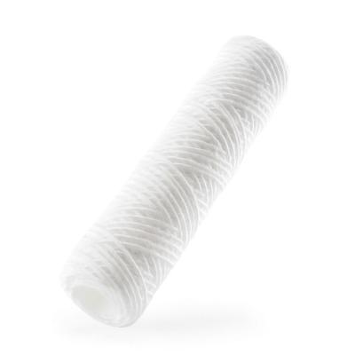 China Filtration micron grade pp waxed string wound filter cartridge Suitable for prefiltration for pure water system for sale