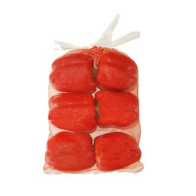 China Agriculture Mesh Bags With Drawstring For Small Fruits And Vegetables Agricultural Mesh Packaging Bag With Drawstring for sale