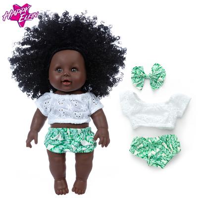 China MODEL TOY 12 Inch African Dolls Customized Black Baby Doll - Doll Toy With High Quality And Cheap Wholesale Price for sale