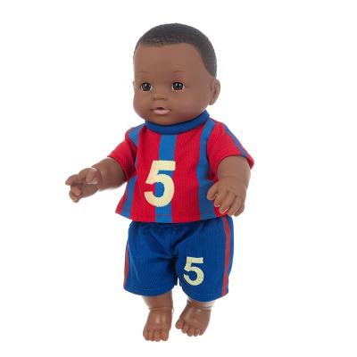 China MODEL TOY Top 12 Inch Fashion African American Black Brown Skin Dolls Afro Play Toys For Children for sale