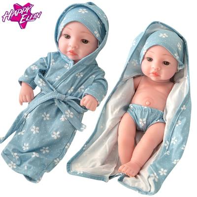 China MODEL TOY 10 inch reborn baby doll toys, factory direct sales custom wholesale Bear-resistant plastic reborn doll for sale