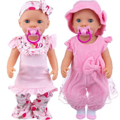 China TOY Cute 18inch MODELS TOY Cute 18inch White American Reborn Doll With Pacifier for sale