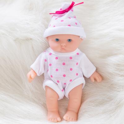 China China Manufacturer Wholesale Baby White 5.5 Inch Mini Toy African American Doll Girls Doll Fashion Baby Dolls For Children for sale