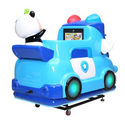 China Beautiful and durable the hottest 2022 cartoon style swing toy car automatic toy swing car with music for sale