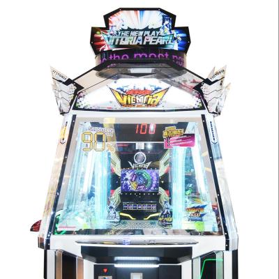 China Pusher 13.3 Inch Fall Ball Pusher 4p Arcade Entertainment Coin Pusher Game Machine for sale