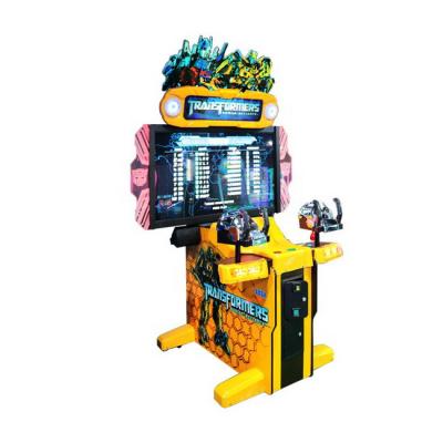 China Exciting Arcade Machine Transformers Shooting Gun Game Arcade Game NR Visual Amusement Gun Shooting Machine for sale