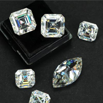 China High Quality White Clarity Marquise Moissanite Diamond Loose Gemstone of vvs set or fire D color 3x6mm for jewelry making for sale