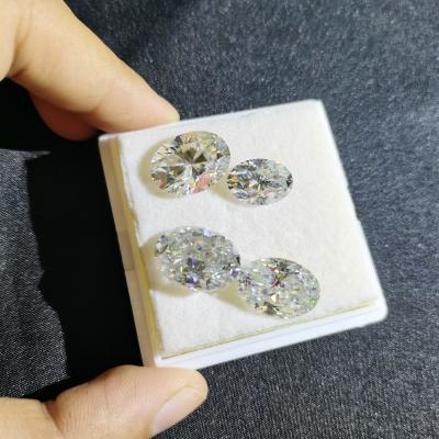 China Game Or Fire Color Teamore Gems No Loose Oval Moissanite Excellent Brilliant Bowtie Cut With Moderate Price for sale