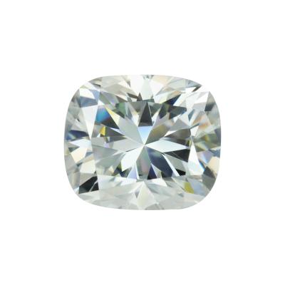 China Fire Teamore Gem Diamond DEF Color 10x10mm Cushion Loose Color Or Ice Crushed Cut Moissanite Diamond for sale