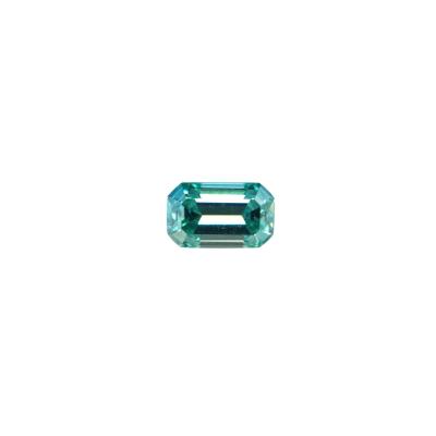 China Fire Teamore Jewelry Synthetic Emerald Cut D Color Or Blue Moissanite Set Used In Jewelry Making for sale