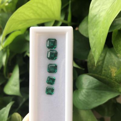 China Color Play or Fire Certificate Lab Created Price 10x10 Colombian Emerald Emerald Carat Mm 6.5 Cut Emerald for sale