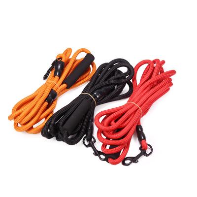 China Customized High Quality Nylon Reflective Strong Variety Lengths Dog Leash Diameter 10MM With Padded Handle High Strength Climbing Rope for sale