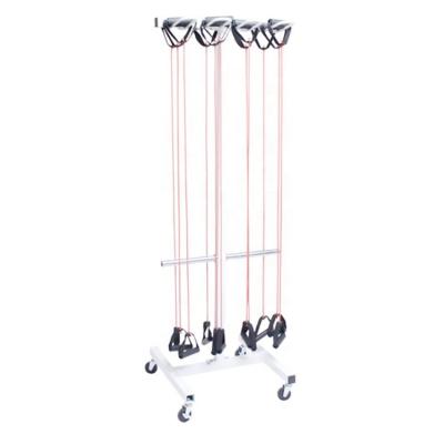 China Durable Wall Mount Organizer Home Gym Equipment Storage Rack Hanging Rope Jump Rope Rack Storage Rack for sale