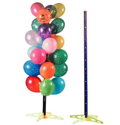 China Floor Standing Colorful Balloon Commercial Display Stand for sale