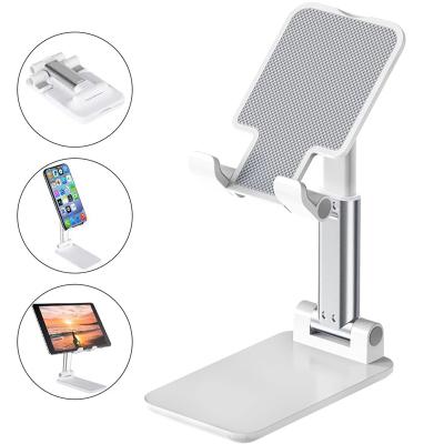 China 2021 New ABS Phone Accessories Universal Adjustable Destop Mobile Phone Stand Tablet Mobile Phone Holder for sale