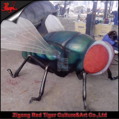 China Outdoor Playground Fly Insect Animatronic Artificial Model for sale