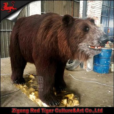 China Life size realistic animatronic outdoor playground simulation bear amusement park equipment for sale for sale