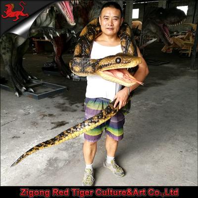 China SA-1 Outdoor Life Size Playground Simulation Snake Animal Model for sale