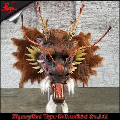 China Animatronic Animatronic Dragon Statue 3d Resin Head Model For Sale for sale