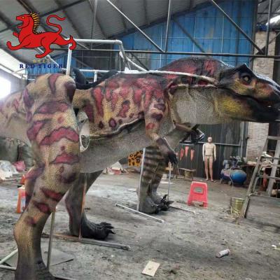 China Animatronic Mall Ride Show On The Dinosaur for sale