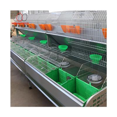 China Full automatic hot sale after-sales service good hot-dip galvanized sheet rabbit cage for sale