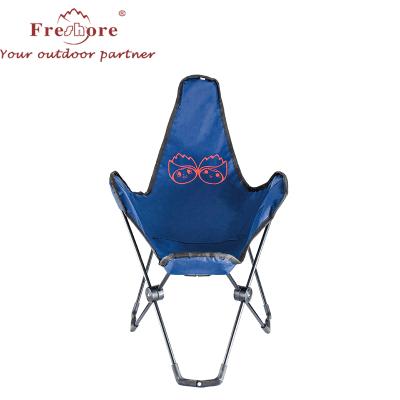 China Moon chair folding camping chair butterfly chair /garden chair/detachable fabric for easy cleaning for sale