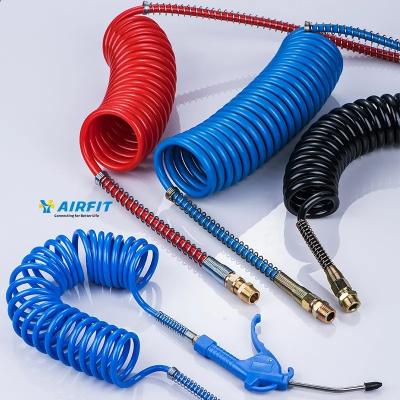 China Machinery 12mm 200mm Polyethylene Spool Bubble Bladder Flexible Spiral Inflatable Air Shaft Air Gun PU Rubber Tube for sale