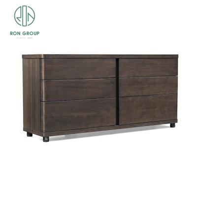 China Modern home furniture high quality villa living room furniture cabinet wood luxury modern console for sale