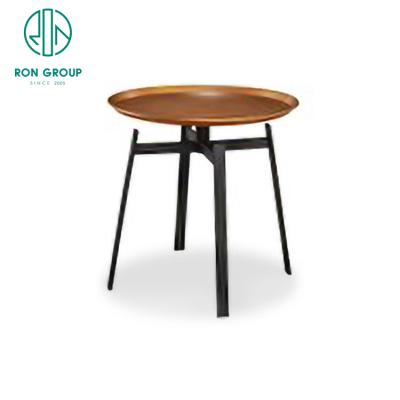 China Adjustable (Height) Customized Living Room Black Side Table Iron Table Luxury Modern Hot Design Coffee Table for sale