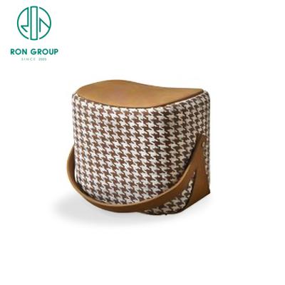 China Modern Stool (Other) Adjustable Luxury Unique Style Chair Sofa Lounger Cruise Ship Fabric ottaman for sale