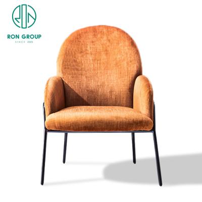 China Modern simple club chair football club liner restaurant recreation club indoor dining chair golf villa chair for sale