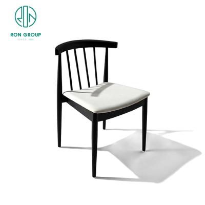 China Modern simple club liner restaurant chair hot sale indoor recreation chair golf fabric indoor dining chair for sale