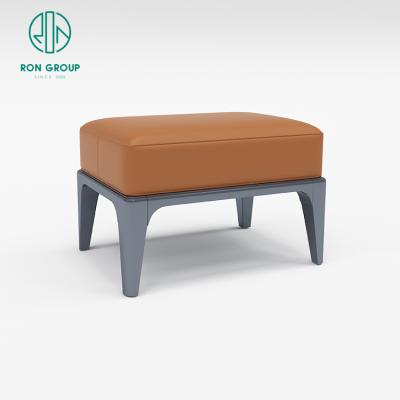 China Luxury Dressing Stool (Other) Adjustable Hot Sale Indoor Modern Furniture Leather Arm Chair Bedroom Stool Leisure Adjustable Stool for sale