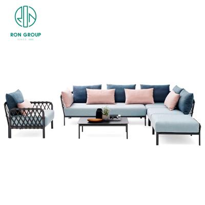 China Contemporary Rope Waterproof Outdoor Furniture Sofa Set Waterproof Outdoor Furniture New Arrival Durable Patio Furniture for sale