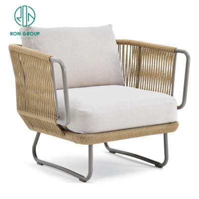 China Contemporary Modern Waterproof Outdoor Furniture Steel Durable Luxury Patio Furniture Weather Resistant Garden Furniture for sale