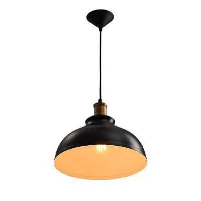 China Industrial Black Nordic Style Metal Professional Vintage Maker Attic Pendant Light Fixture for sale